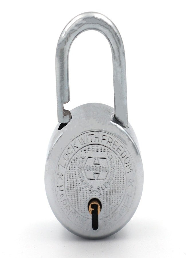 Harrison Padlocks/Round Padlock 40mm 5 Lever with 3 Keys T-26-0272 Pack of 4/Padlock, Padlocks, Locks for Home, Locks for Main Door, gate Lock - Image 3